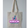 Budget Calico Tote Bag Thumbnail