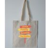 Budget Calico Tote Bag Thumbnail