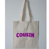 Budget Calico Tote Bag Thumbnail